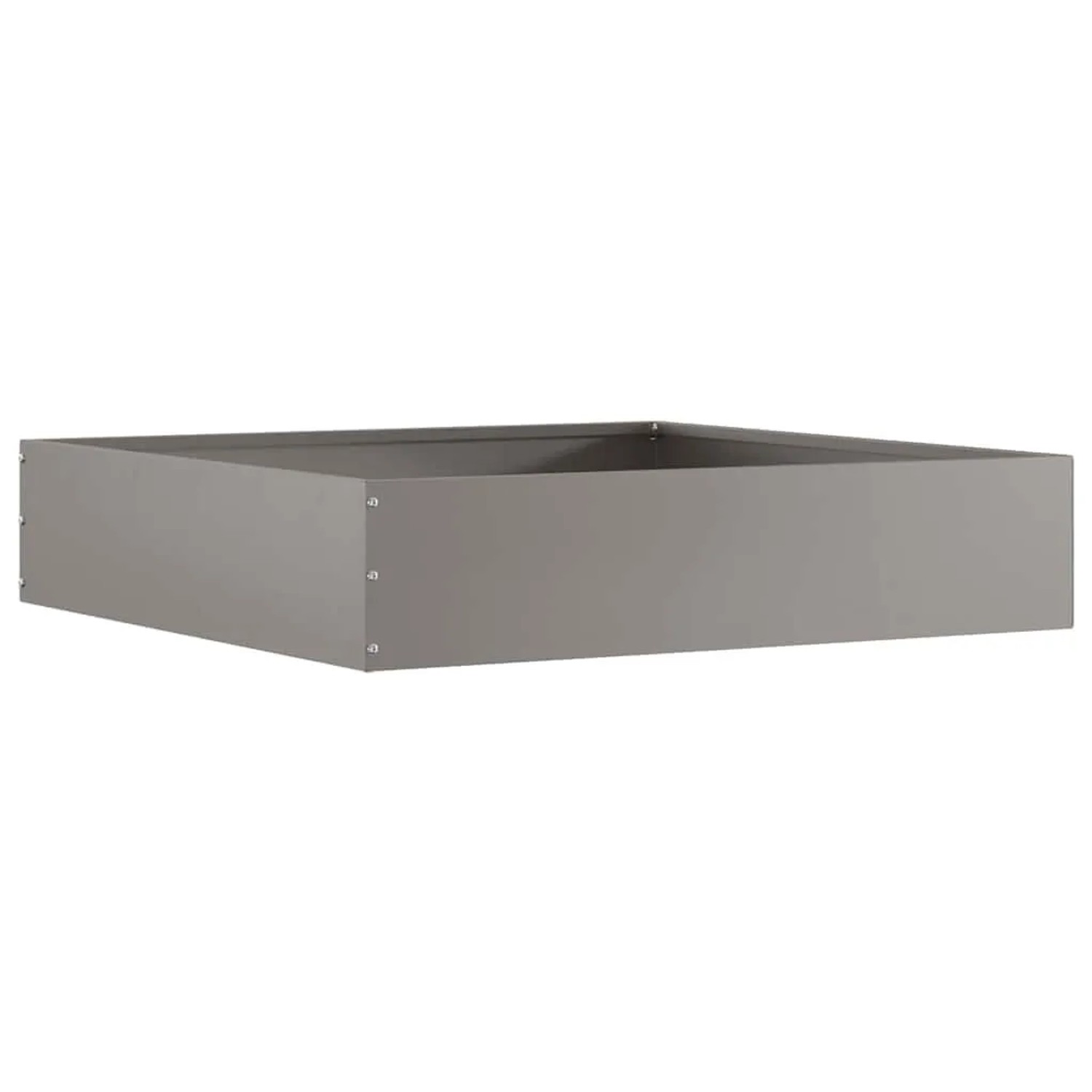 vidaXL Raseneinfassung Rostig 60 x 60 x 13 cm Wetterfeststahl 874742