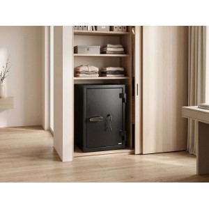 Vente-unique Schmuckaufbewahrung Mirilo Schwarz 48 cm