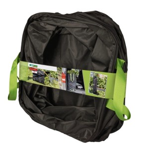 Windhager Gartenabfallsack Square, 180 l, mit Tragegriffen und Produktinformationen.