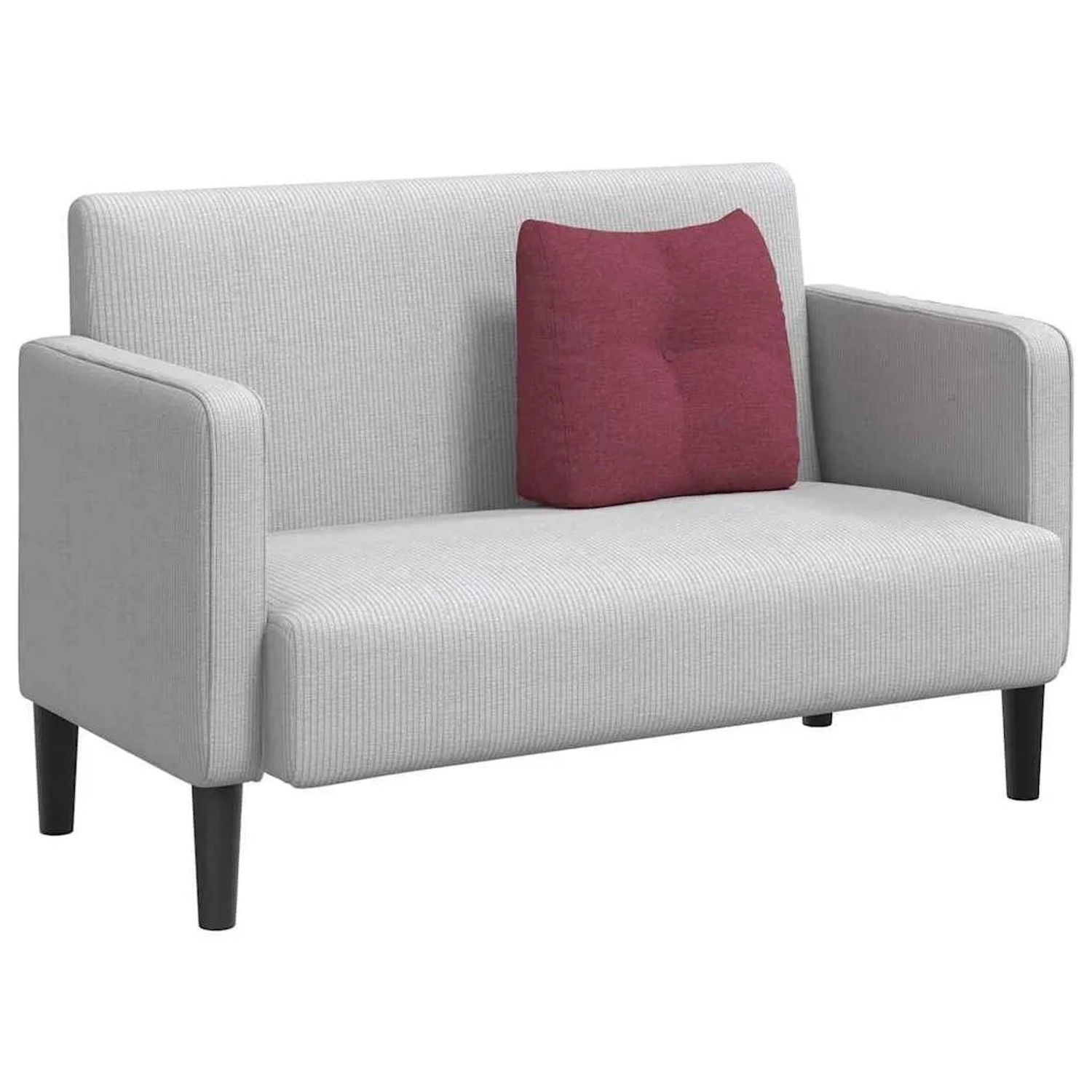 vidaXL Rückenkissen Weinrot 45 x 24 x 50 cm Stoff 42014357_3