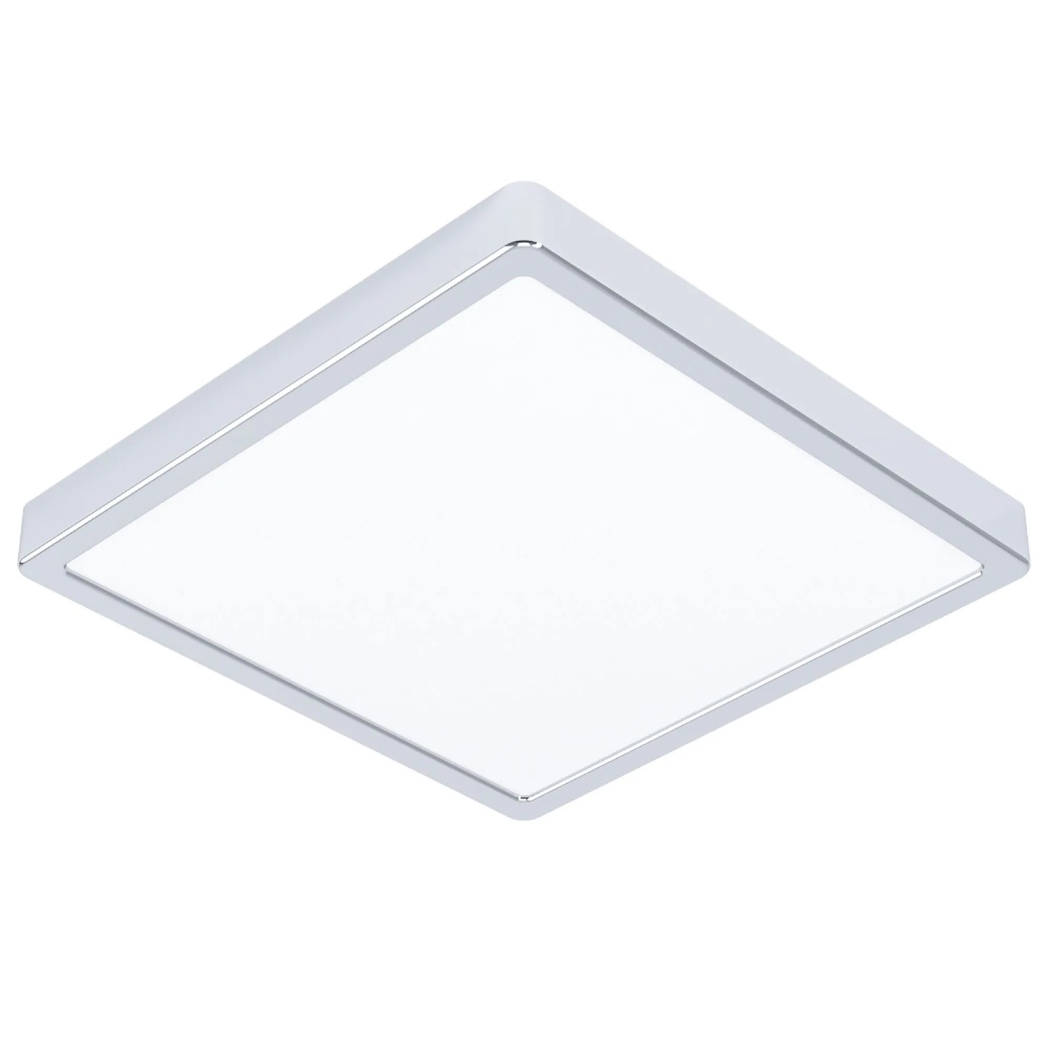 Eglo LED-Deckenleuchte Fueva 6 Chrom CCT 29 cm x 29 cm