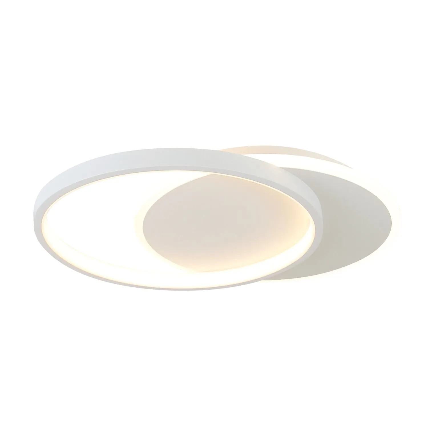 NETTLIFE LED Deckenleuchte aus Metall L41cmWeiß