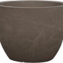 Siena Garden Pflanzgefäß Bristol, taupe, Ø 30 cm. Blumentopf in Steinoptik für Innen- und Außenbereich.