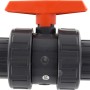Steinbach PVC Kugelhahn für Pool Verrohrung, robust und langlebig.
