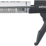 wolfcraft Kartuschenpresse MG 600 Pro für 310ml Kartuschen, Graue Pistole mit grünen Akzenten.