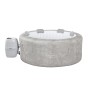 Bestway Lay-Z-Spa ECO Miami Beach AirJet, aufblasbarer grauer Whirlpool mit Pumpe und Nackenkissen.
