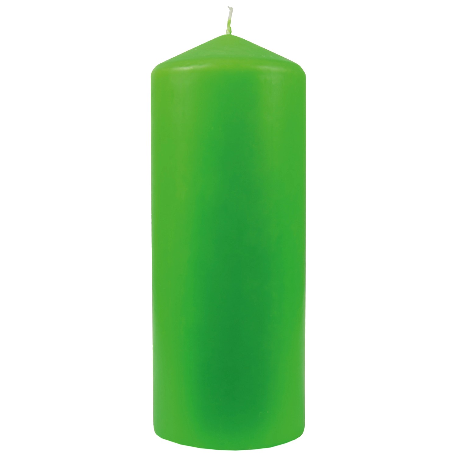 HS Candle Stumpenkerzen Ø8cm Limette günstig online kaufen