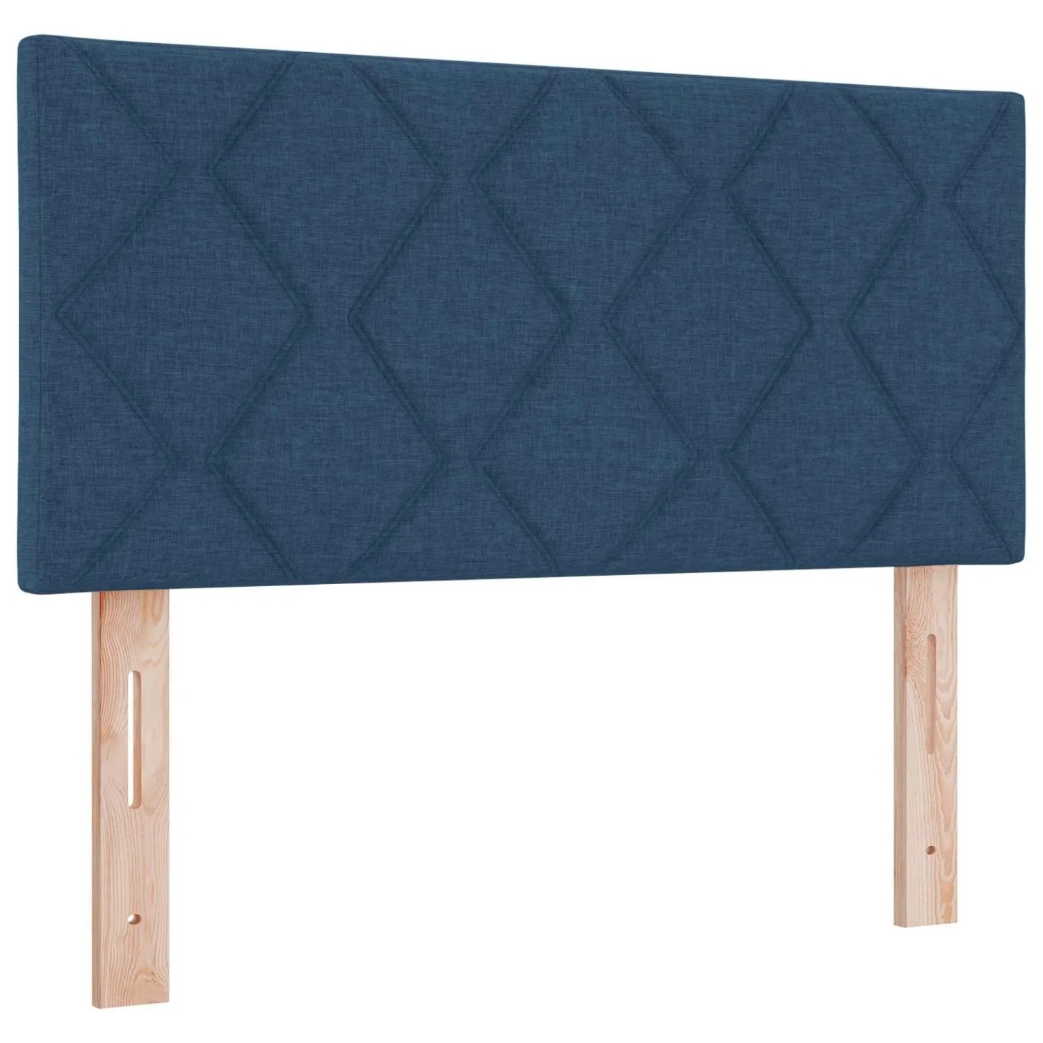 vidaXL Kopfteil Blau 90 cm Stoff 3338193