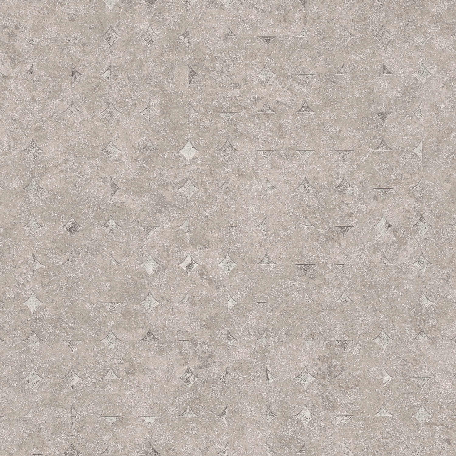 PROFHOME 396562-GU Grafik Tapete Used Look Glanzeffekt Beige Braun 0,53 m x günstig online kaufen