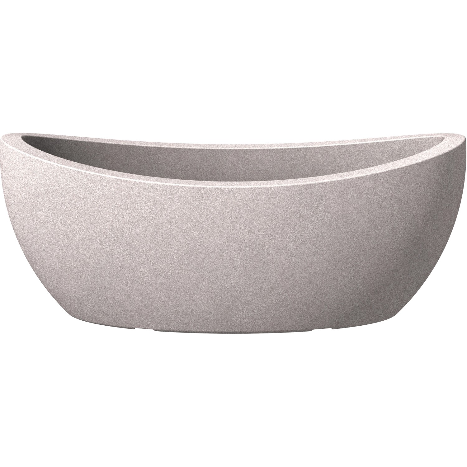 Scheurich Jardiniere Wave Globe 58 cm x 24 cm Taupe-Granit