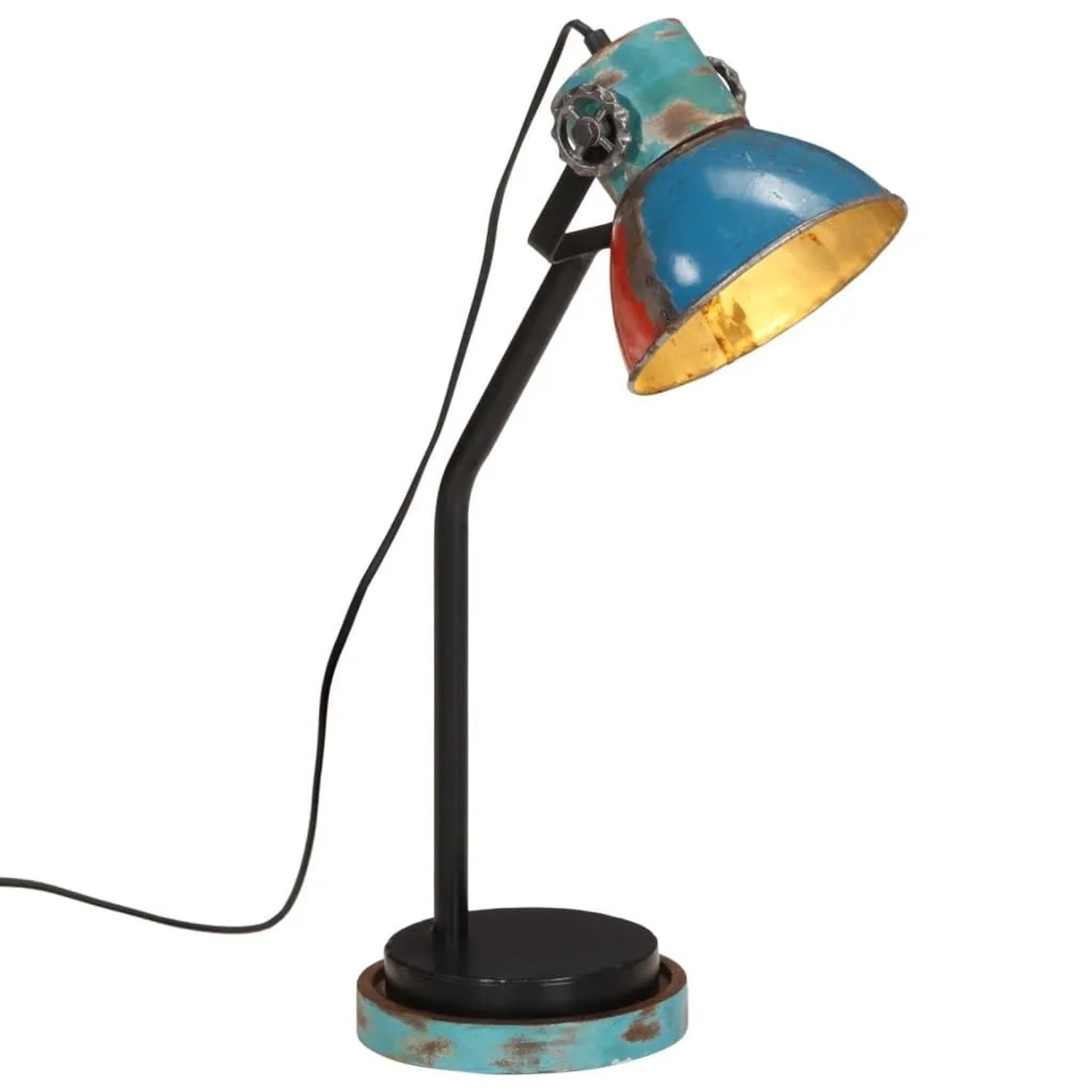 vidaXL Schreibtischlampe 25 W Mehrfarbig 18x18x60 cm E27 371953