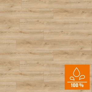 Kaindl Laminat Masterfloor Aqualine Eiche Evoke Classic, wasserfest, helle Holzoptik.
