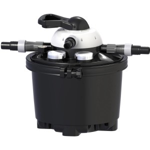 Velda Druckfilter Clear Control 25 mit UV-C 9W für Teiche bis 10.000 Liter.