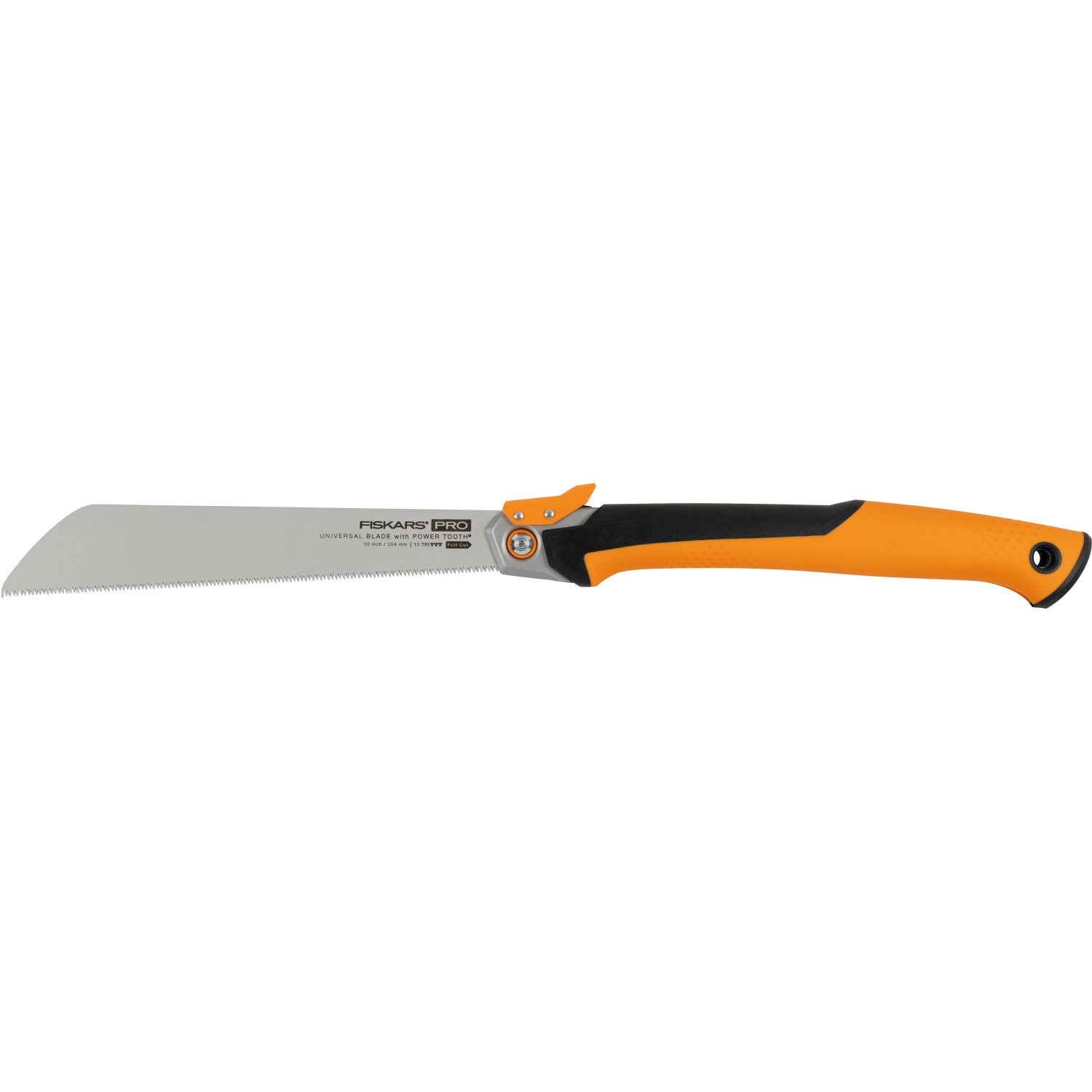 Fiskars Klappbare Zugsäge 13 TPI Power Tooth 25 cm Orange-Schwarz