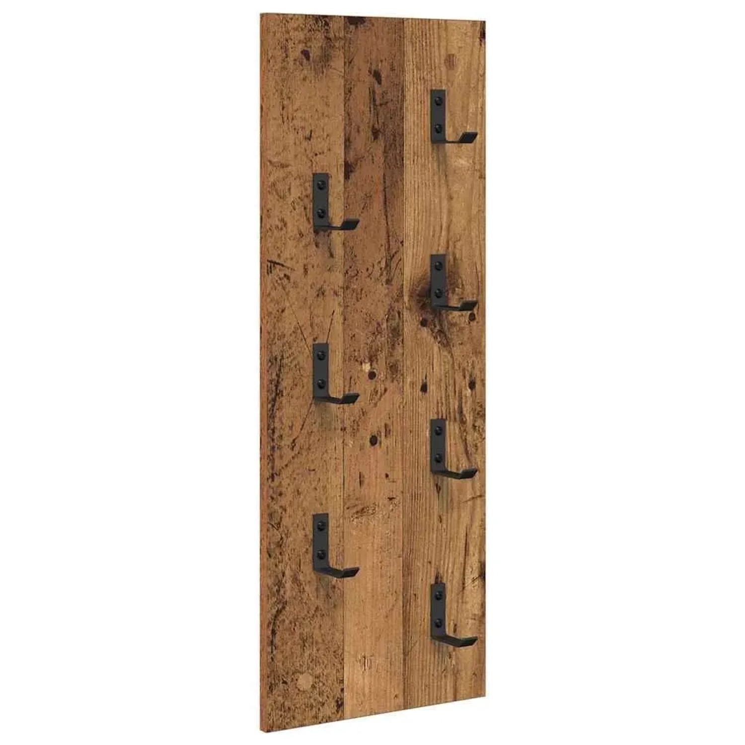 vidaXL Wandmontierter nachttisch Wandmontiert Altholz 30 x 1,5 x 80 cm 874473