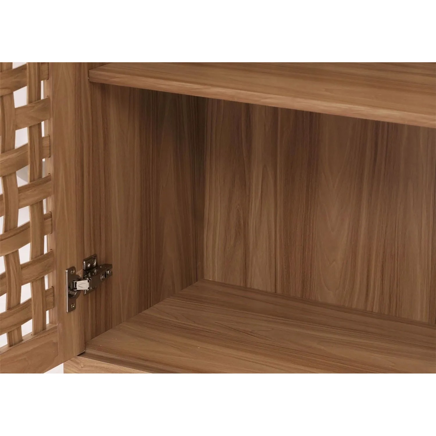 MCW Schrank N87 3D-Flecht-Design Soft-Close 138x80x36cm Braun_8