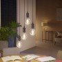 Philips Hue White Ambiance Filament Leuchtmittel E27, G93, 550 lm im Retro-Look.