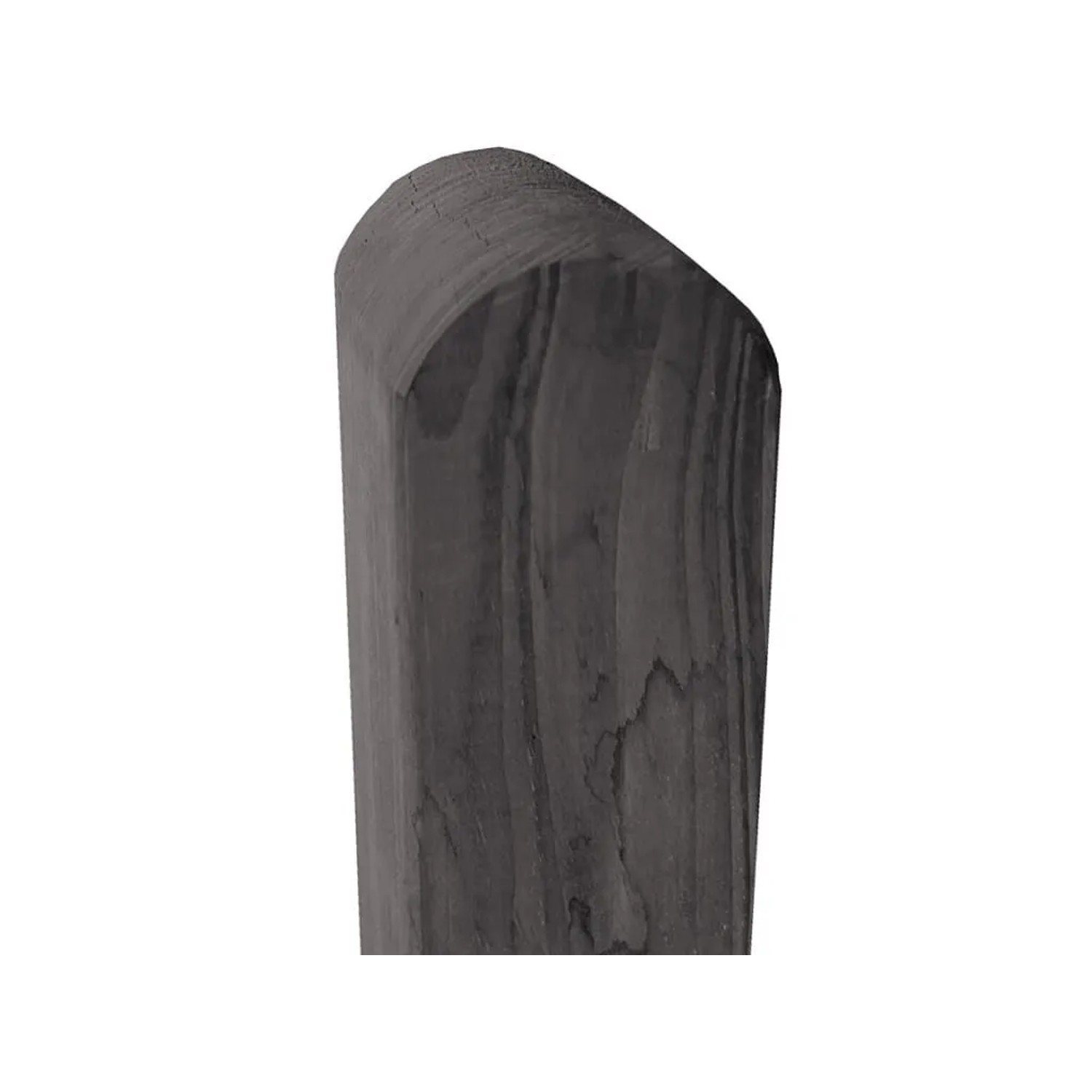 Woodtex Pfosten Kiefer Rundkopf Grau
