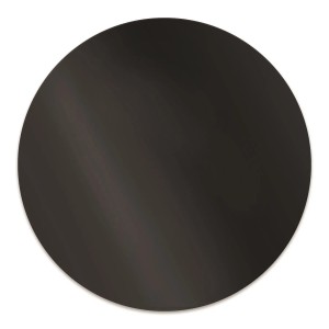 Tulup Bodenschutzmatte Schwarz Teppich für Bürostuhl 100x100 cm Grau Bürostuhl Unterlage Fußbodenschutz