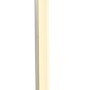 Näve LED-Stehleuchte Bones 2 Chrom, Design-Stehlampe mit Acrylglas-Schirm und chromfarbener Halterung.