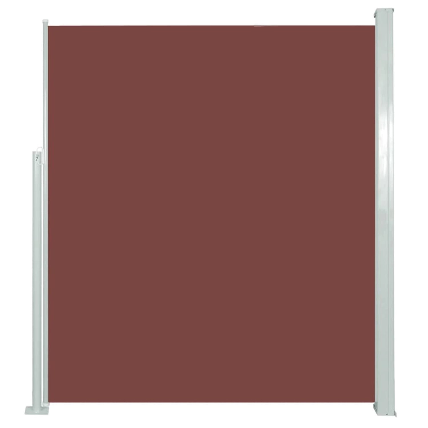 furnicato Seitenmarkise Ausziehbar 160x300 cm Braun günstig online kaufen
