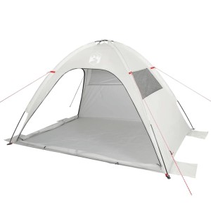 vidaXL Strandzelt Grau Wasserdicht 94528