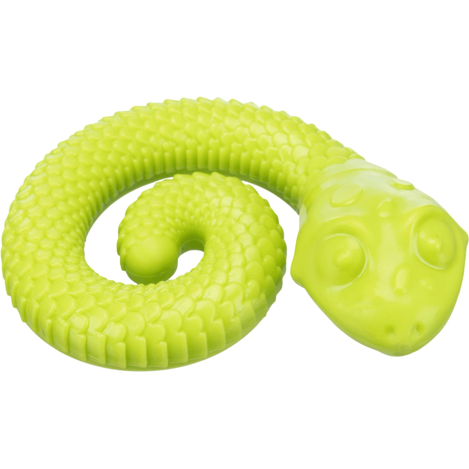 Trixie Apportierspielzeug Snack-Snake Gummi 18 cm Grün günstig online kaufen
