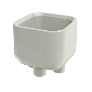 Prosperplast Blumentopf Molta Square Foot 40 cm x 40 cm x 36 cm Sand