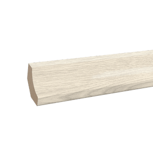 Egger Hohlkehlleiste H626, Eiche Weiß, 2400x16x16 mm, für Fußboden.