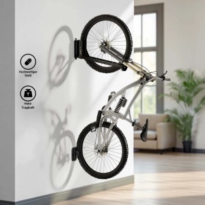 Wiltec Fahrrad Wandhalterung 11,8X30,7-34X43,8-62,5Cm Bis 35Kg Fahrradhalterung