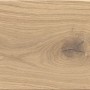 Helle Landhausdiele aus Eichenparkett mit strukturierter Oberfläche und Öl/Wachs-Finish.