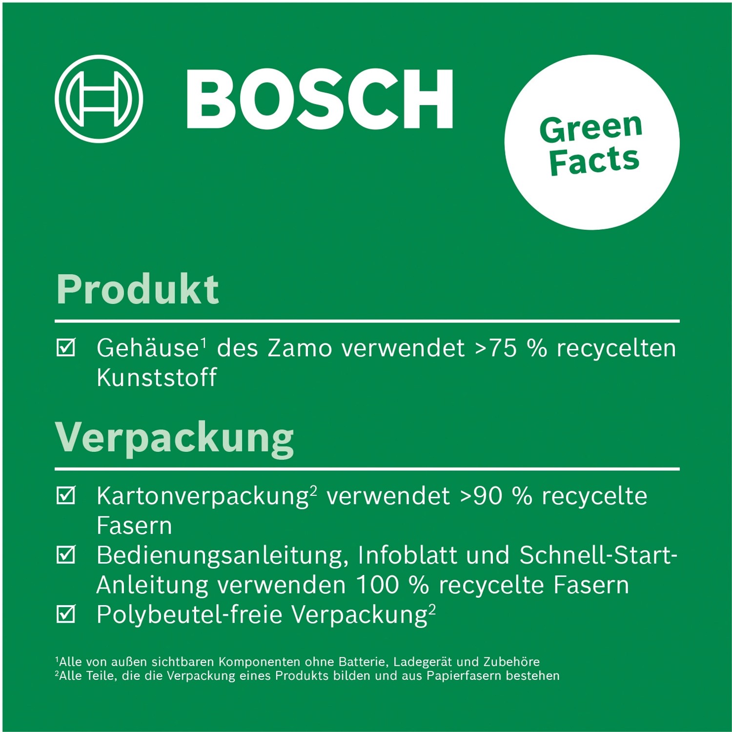 Bosch Laser Entfernungsmesser Zamo bis 25 m Akkus ber USB C