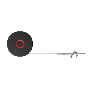Weber Bluetooth Thermometer mit Kabel, schwarz. Grillzubehör für präzises Grillen.