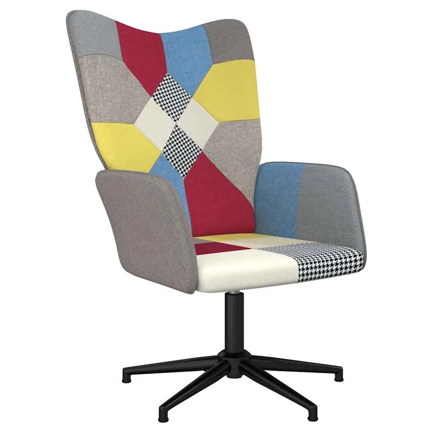 vidaXL Relaxsessel Patchwork Stoff 328187