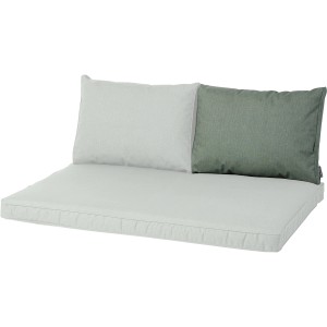 Madison Palettenkissen Rückenteil Outdoor Oxford Grün, 60x40 cm. Sitzkissen und Rückenkissen Kombination.