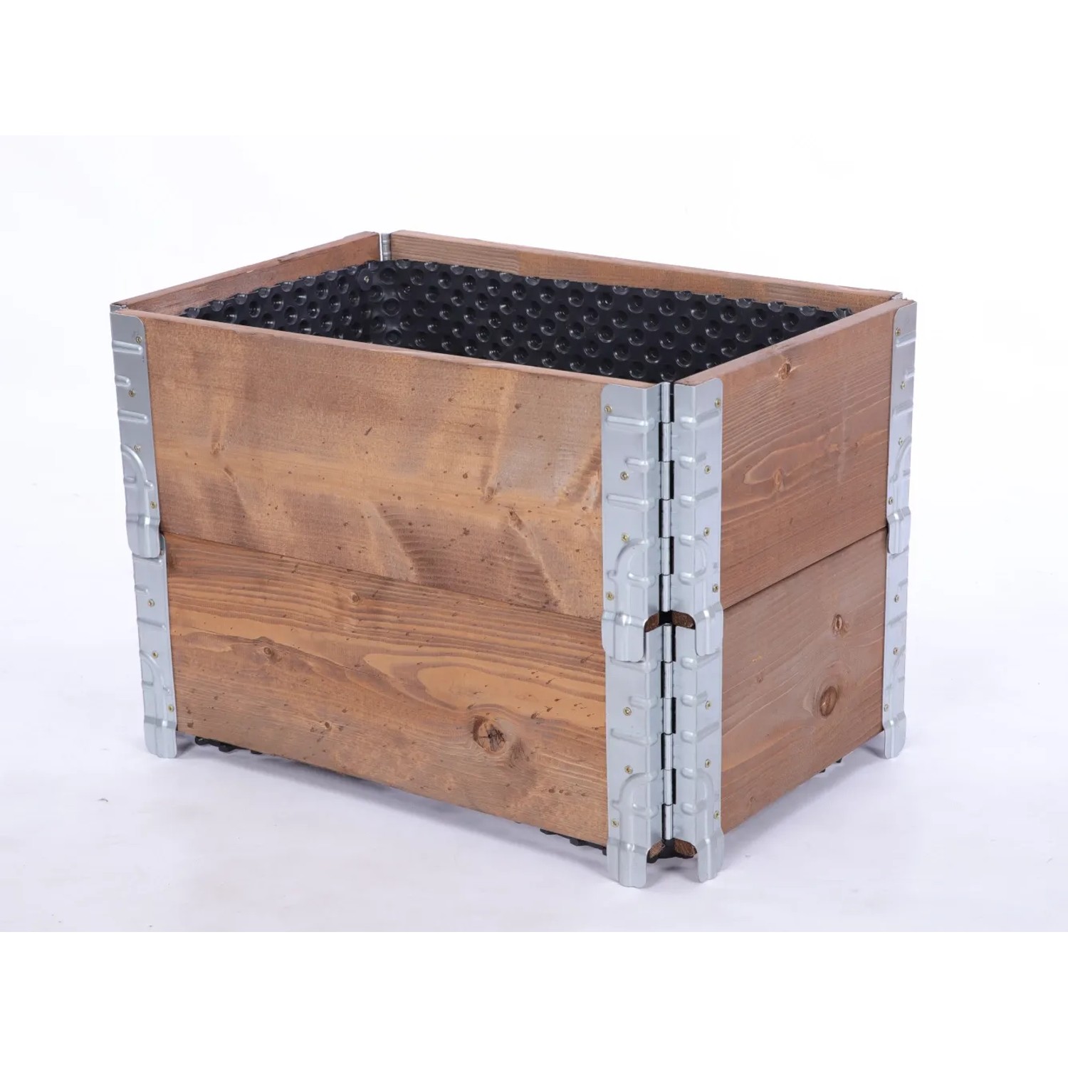 PROREGAL Hochbeetkisten GuardBox 40x60x40cm Inkl. Luftfolie Braun günstig online kaufen