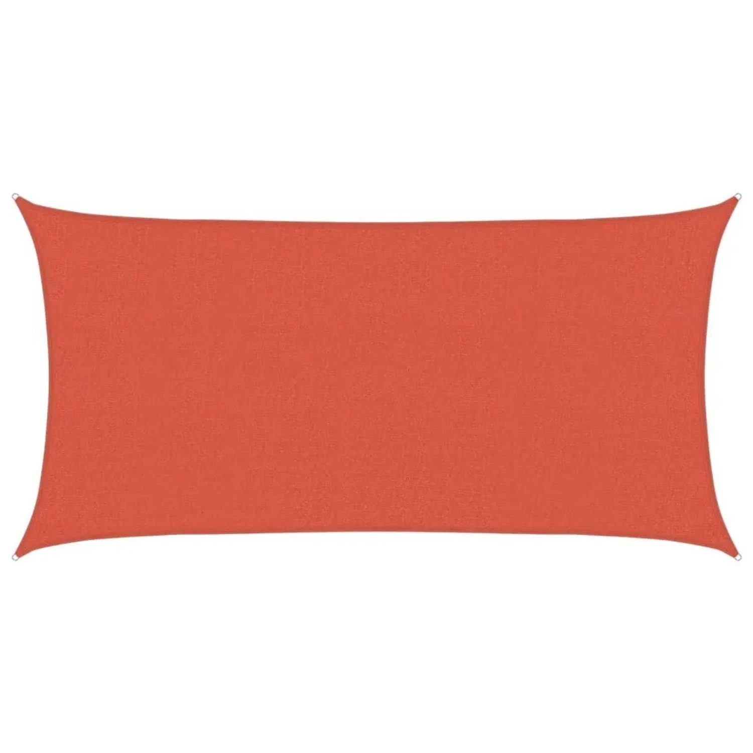 Furnicato Sonnensegel 160 G M² Terrakottarot 2x4 M Hdpe