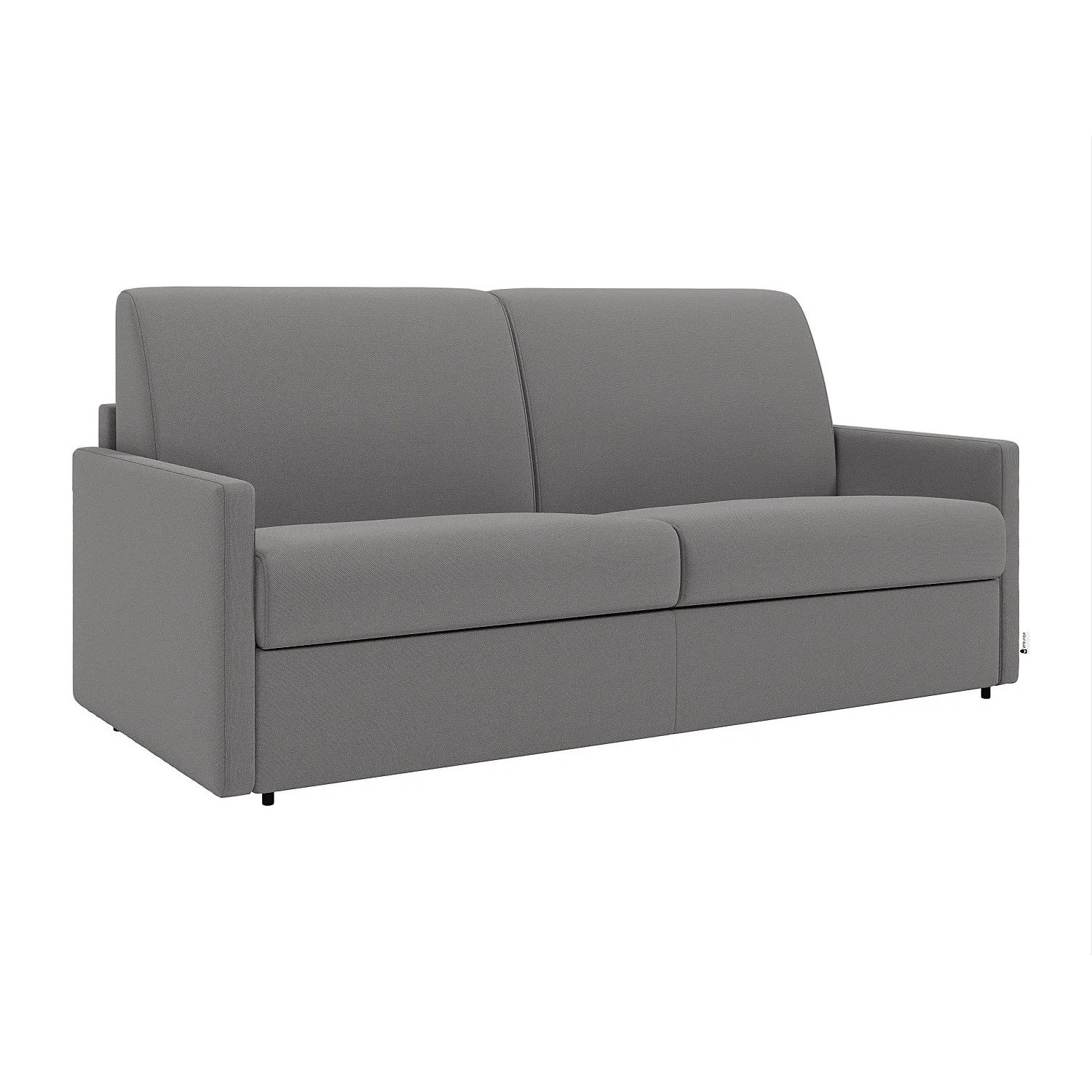Vente-unique Schlafsofa Calife Hellgrau 170 cm