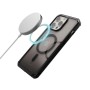 Hama Handyhülle Extreme Protect schwarz/transparent für iPhone 16 Pro. Magnetische Ladefunktion mit MagSafe.