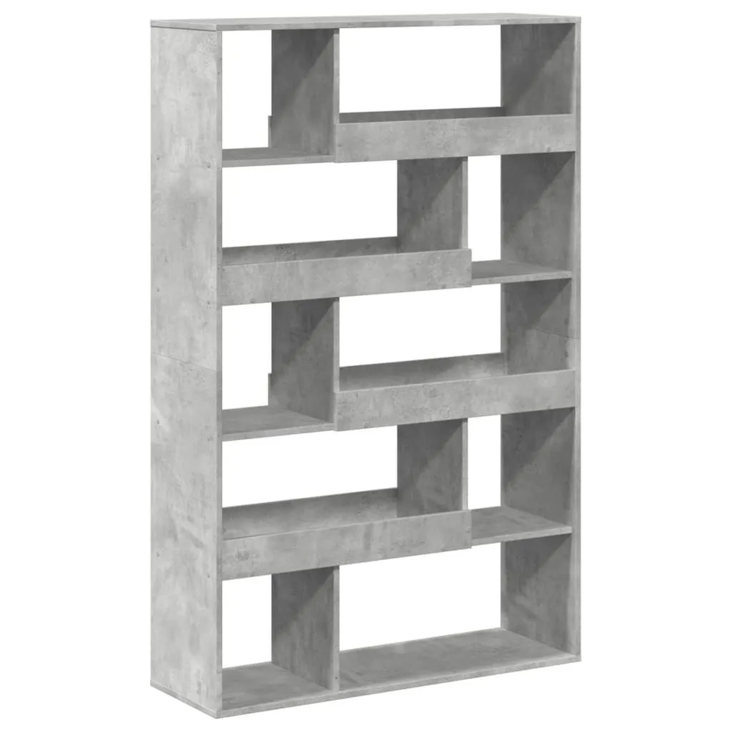 vidaXL Raumteiler Betongrau 100x33x156,5 cm Holzwerkstoff 3309495