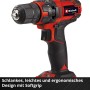 Einhell Akku-Bohrschrauber TC-CD 18/35 Li Solo, rot/schwarz. Kompakter Akkuschrauber ohne Akku.