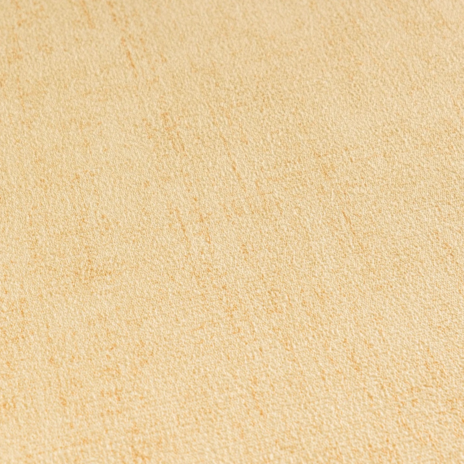 Goldene Vliestapete in Textiloptik von AS Creation, Uni-Design für Wohnraumgestaltung.