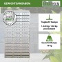 DREIBREIT Alu Auffahrrampe, 2-fach klappbar, 175cm, Tragkraft 1020kg, für Autoanhänger.