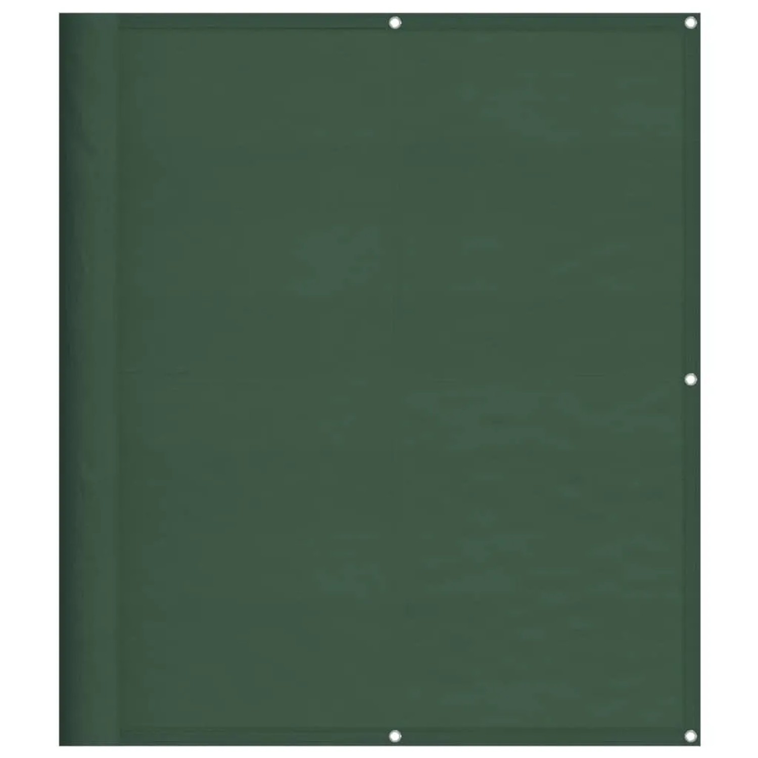 vidaXL Balkon-Sichtschutz Dunkelgrün 120x800 cm 100 % Polyester-Oxford 4000 günstig online kaufen