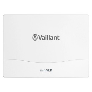 Vaillant miniVED H 3/3 Kleindurchlauferhitzer, 3,5 kW, weiß, für Handwaschbecken.