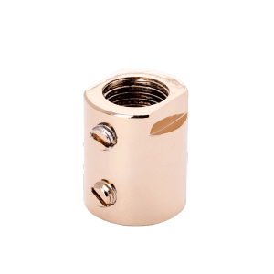 Orion Lightstyle Muffe M10x1 aus Messing, verchromt für Lampen & Leuchten.