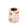 Orion Lightstyle Muffe M10x1 aus Messing, verchromt für Lampen & Leuchten.