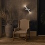 Moderne Ledvance Wandlampe Orbis Cross Sun@Home Smart+ (30 cm) im Wohnraum.
