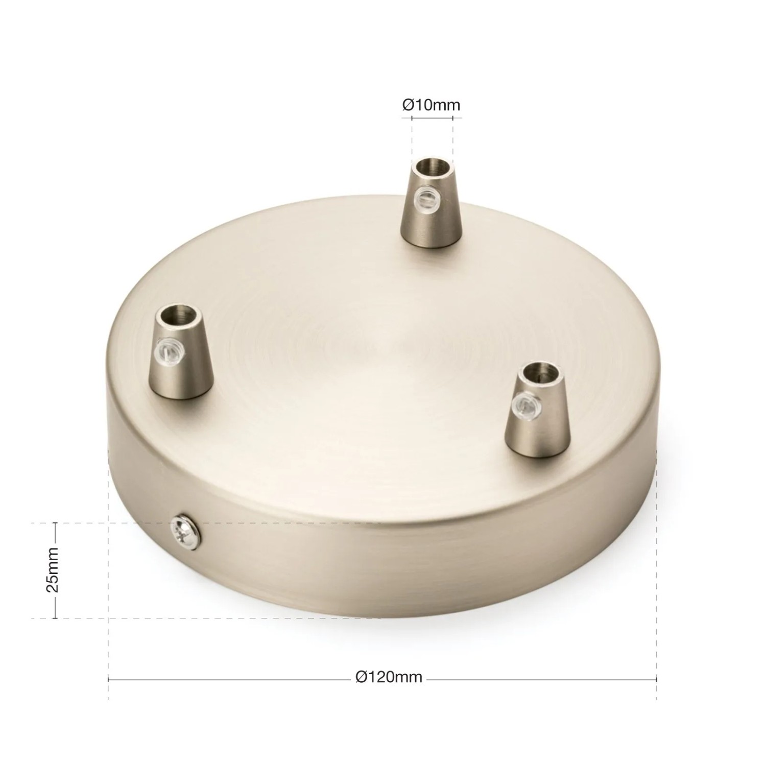 Orion's Ruler Orion Lightstyle Deckenbaldachin Metall Pendelleuchten 3-fach Silber ...