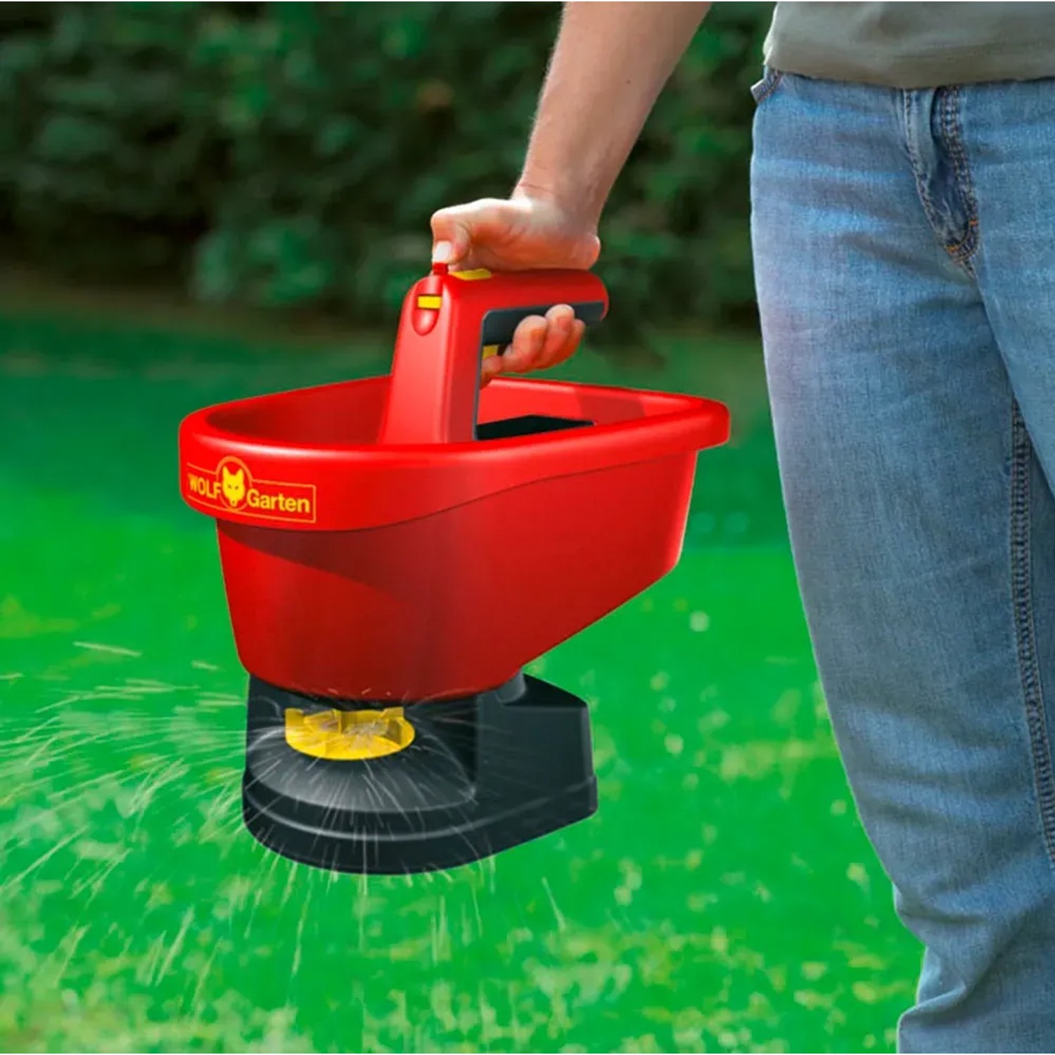 WOLF Handstreuer WE-B UNIVERSAL-STREUER BATTERIEBETRIEBEN 5455000A, 1-tlg.